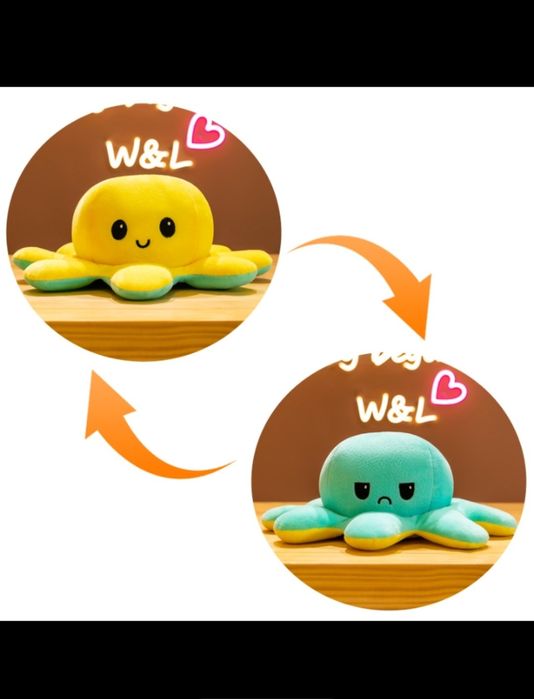 Осьминог перевертыш большой