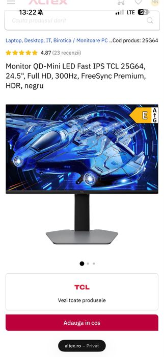 Vand monitor pc - ps