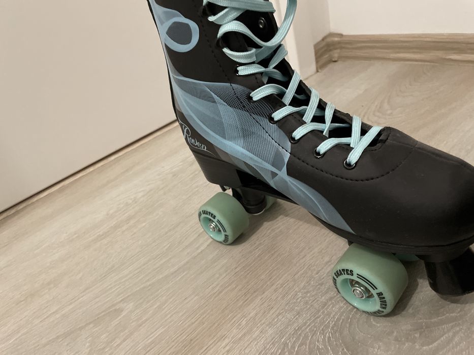 Role Reglabile Raven Serena Negru/Albastru M(39-42]