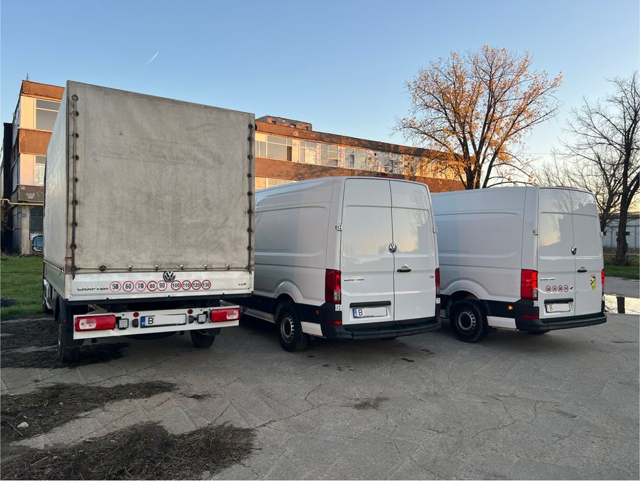 Inchirieri dube VW Crafter noi - Inchiriere autoutilitare fara sofer - Doar Firme / Romania - Minim 5 zile - Inchiriez duba transport - De inchiriat