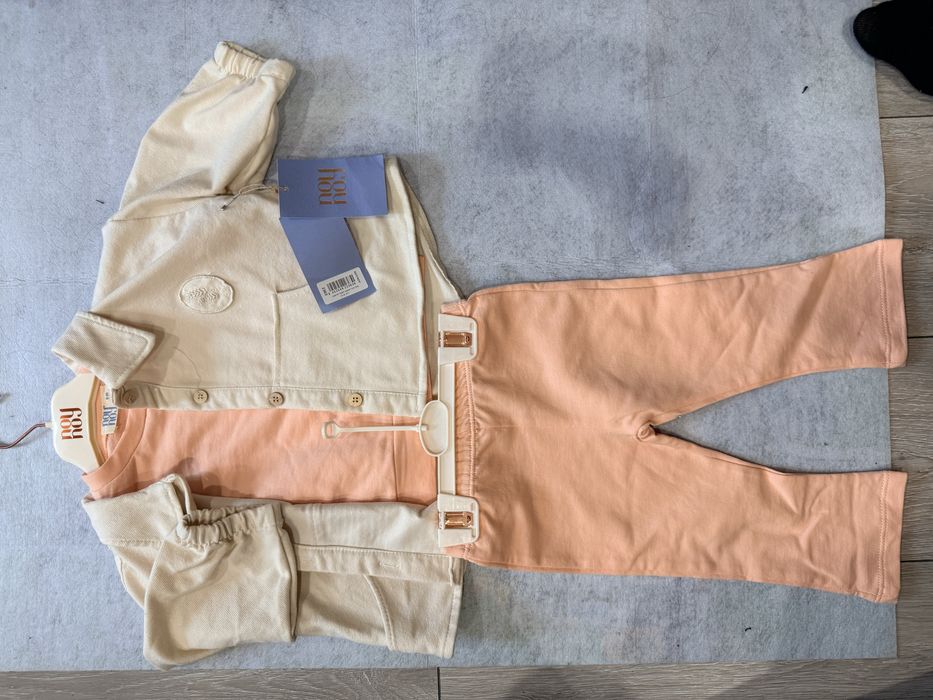 Бебешки комплект от 3 части за момиче 9-12м