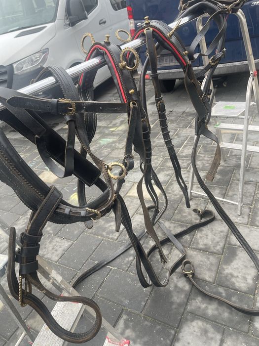 Hamuri noi unguresti din piele, pentru cai