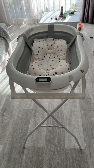 Set cadita baie copii + suport + cantar