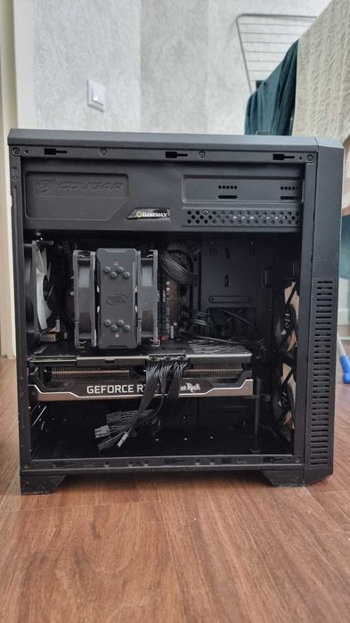 Игровой ПК + полный набор (стол, кресло, монитор и т.д.).