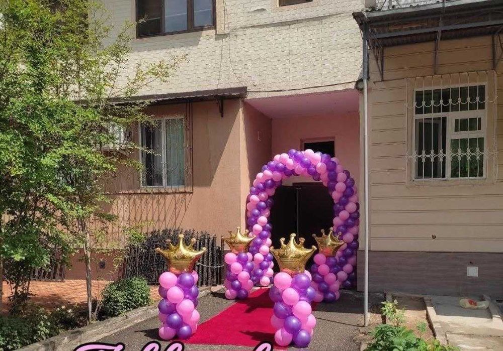 Оформление шарами / Шарлар билан безаш хизмати