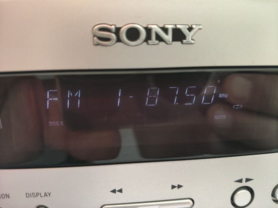 Sony CMT GPX 7, ministem audio stereo, amplificare, tuner FM, auxiliar in, sunet foarte bun!