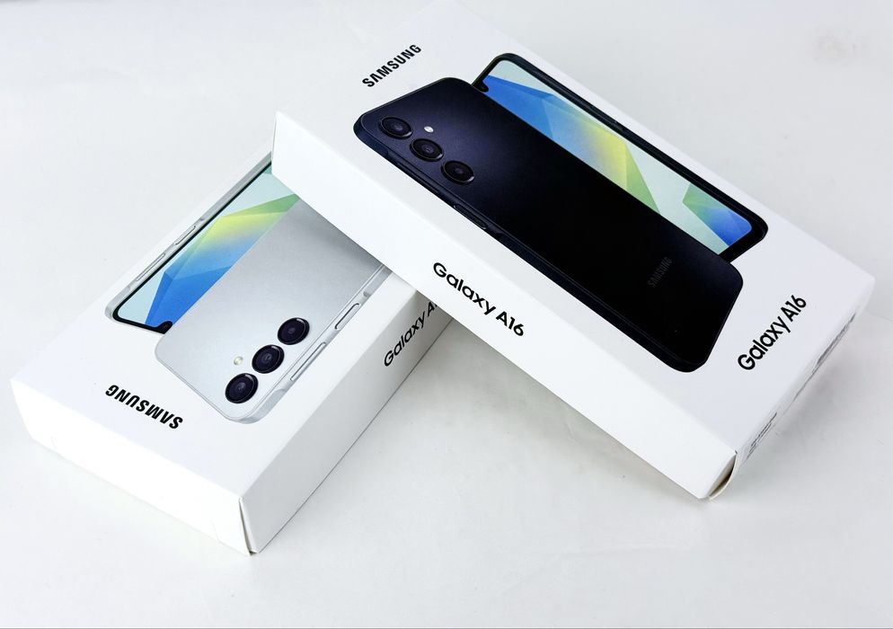 ПРОМО! Samsung Galaxy A16 128GB 4RAM Black / Grey 2г. Гаранция!