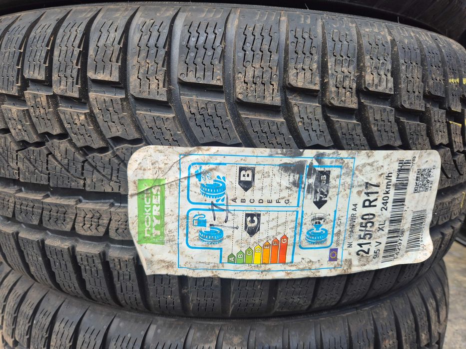 4 Anvelope M+S IARNA - 215/50/17 95V XL - NOKIAN - NOU - DOT 2017