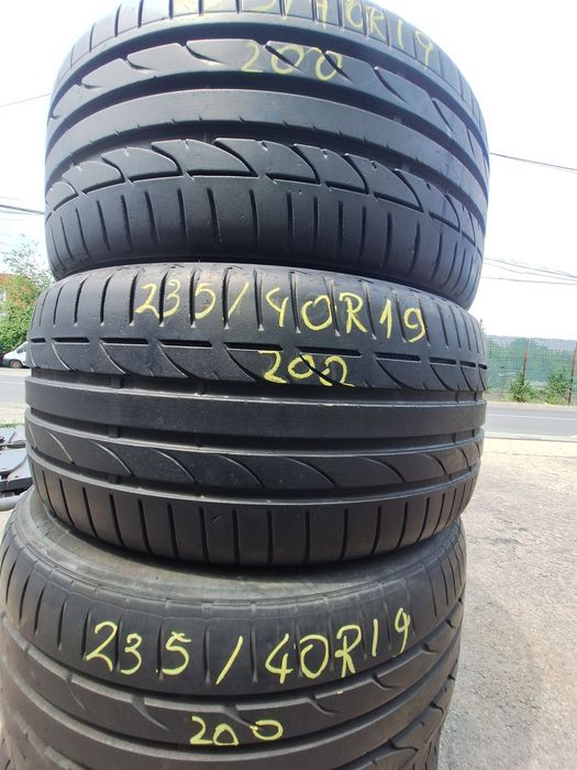 2 anvelope vara 235/40r19  Bridgestone Montaj Gratuit