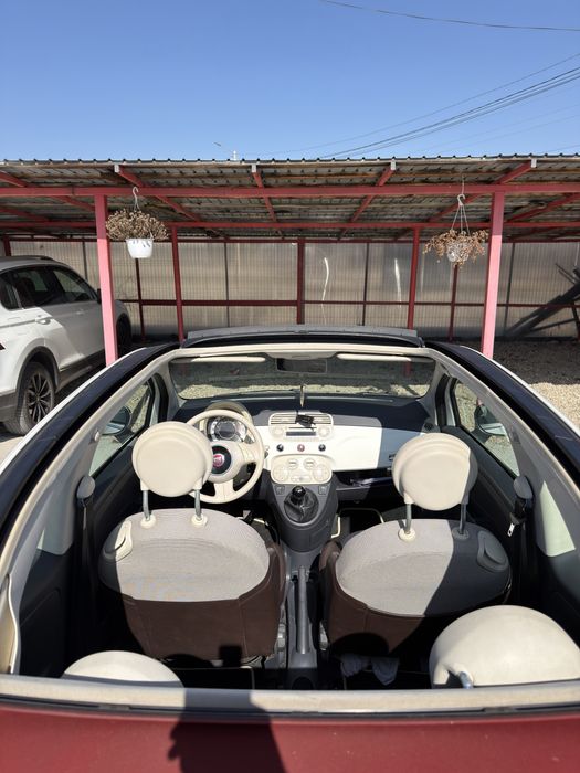 Vand Fiat 500 decapotabil diesel