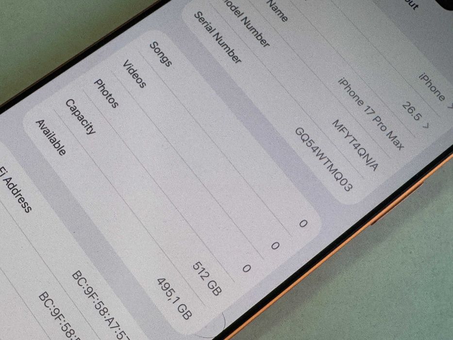 *НОВ* iPhone 17 Pro Max 512gb.Гаранция