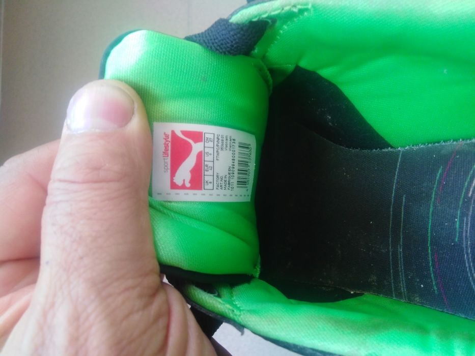 Футболни обувки,, PUMA"oт естествена кожа EVO SPEED3! !
