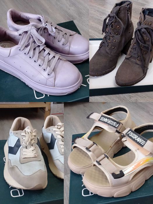 37 р-р кроссовки, сандалии, ботильоны