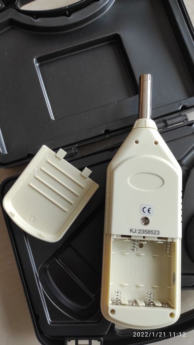 Професионален уред за измерване на шум