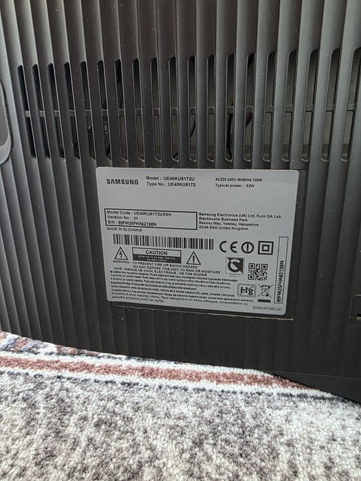 TV Samsung  de 108 cm