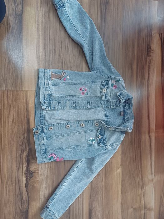 Детско дънково яке за момиче