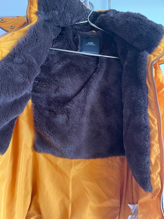 Дамско яке с гъши пух zara