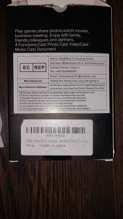 Cablu AV iphone Lighting to Hdmi 2m