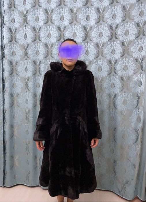 Норковая шуба стрижкннная ОАЭ