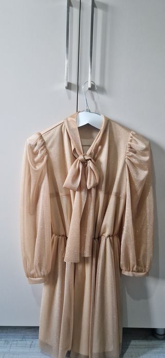 Rochie Poema Auriu XS/34