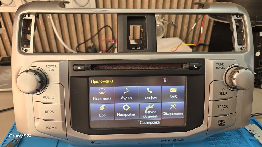 Магнитола тойота 4раннер