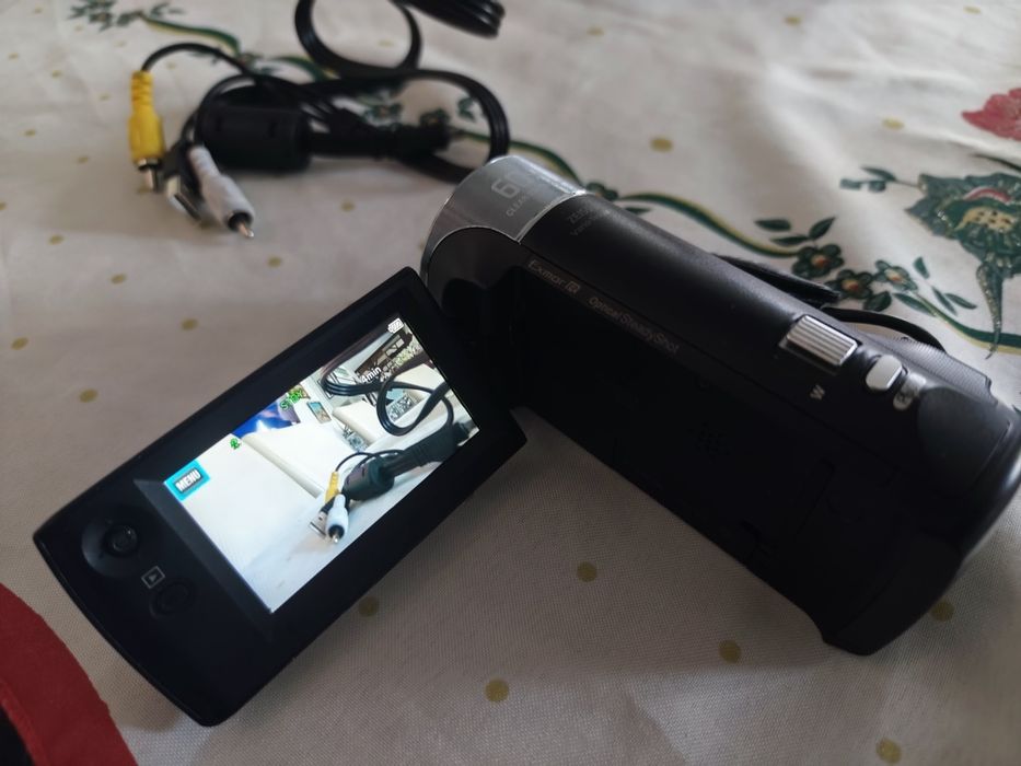 Camera video Sony Handycam HDR-CX405, SteadyShot, Full HD, Negru