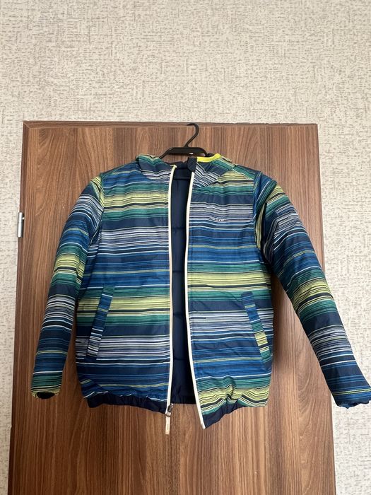 Детско топло и непромокаемо двулицево ски яке