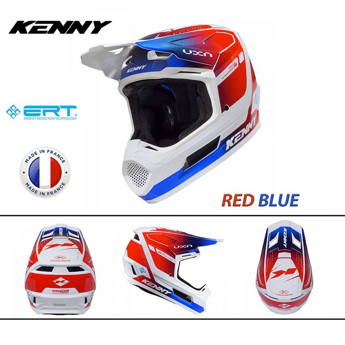 Кросова каска KENNY PERFORMANCE 2026, Full Face Сертифицирана, ФРАНЦИЯ