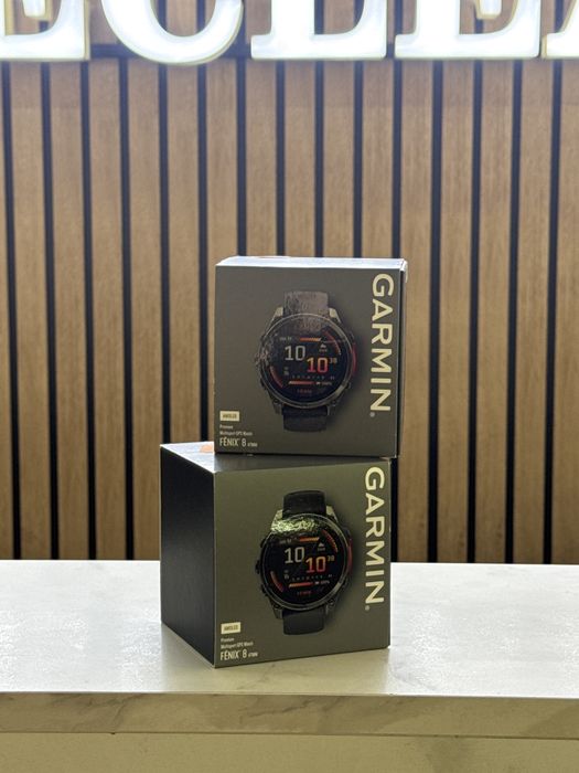 GARMIN Fenix 8 / AMOLED / 47MM / Black / Sigilat