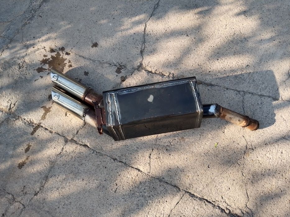 ГлушительBRABUS на мерс