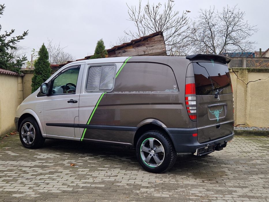 Mercedes Vito 111cdi 2006 camper bus aer cond. Camping caravană rulota