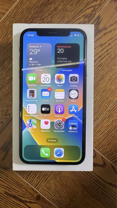 iPhone X с коробкой