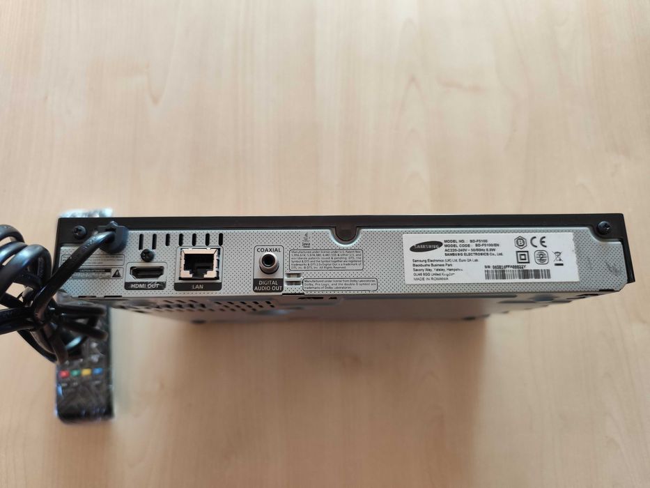 Blu-ray / DVD Player Samsung BD-F5100 Full HD + Telecomandă nouă