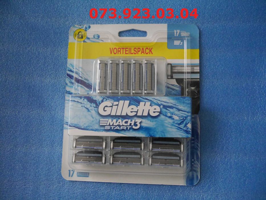Gillette Mach 3 17 rezerve