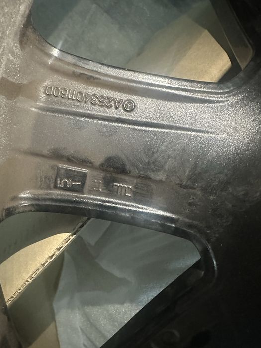 Джанта 2бр Мерцедес глц 253 /19 zollMercedes-Benz GLC C253 A2534011600 et38
