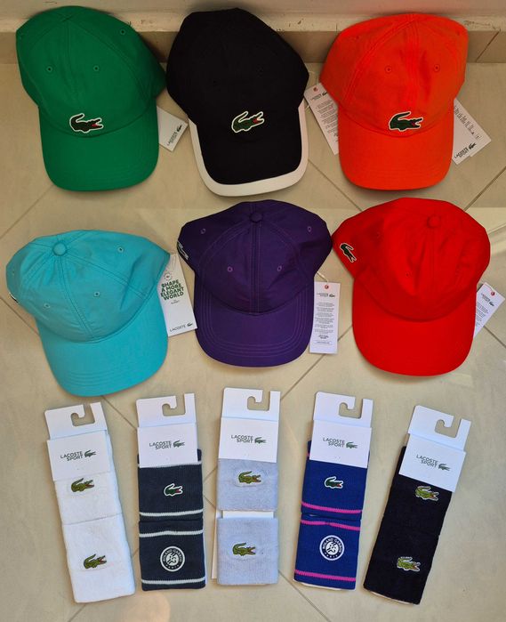 Екипировка Adidas, Lacoste, Nike, Head, Yonex, Roland Garros и други