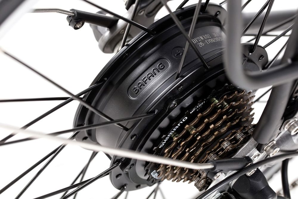 Градски електрически велосипед EcoBike Traffic PRO 350 | сив