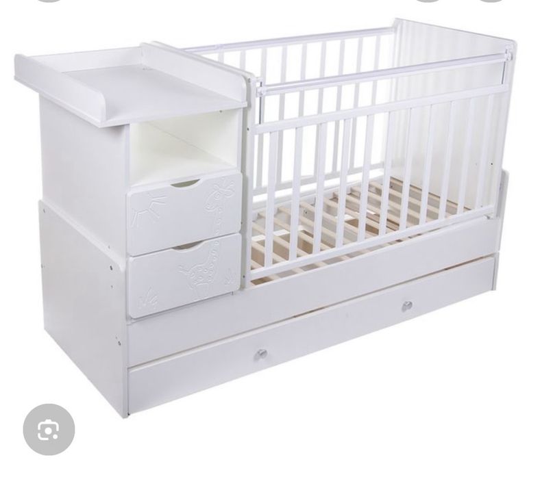 Детский кровать трансформер с матрасом