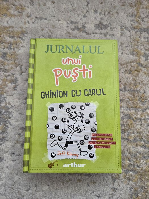 VÂND 2 Cărți Copii Jurnalul unui puști