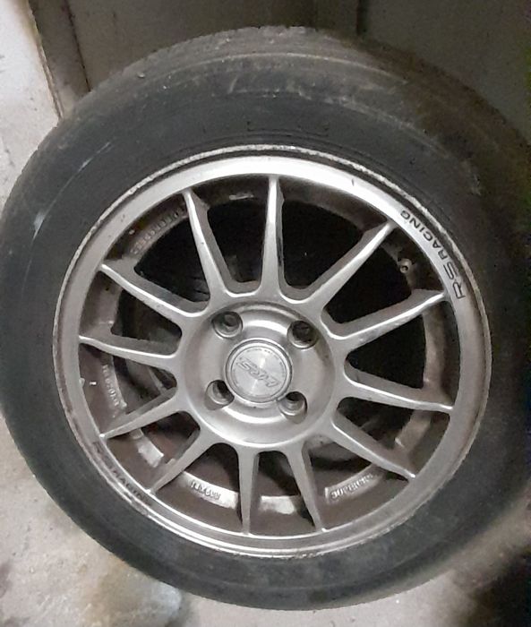 Jante aliaj + anvelope 14"