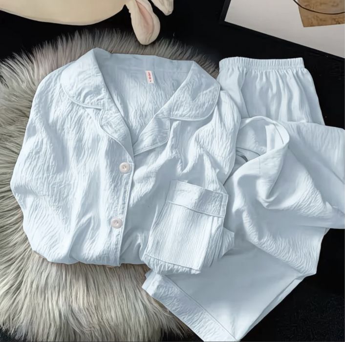 Нежно голубая пижама