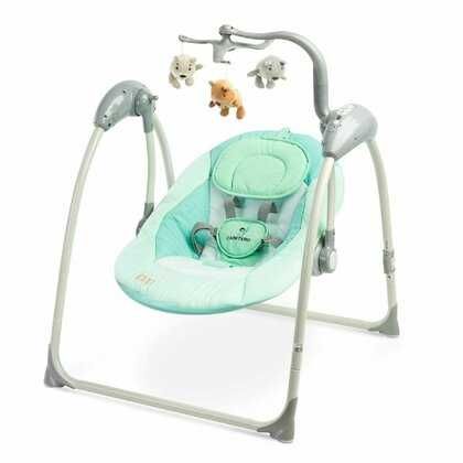Leagan muzical electric cu telecomanda Caretero Loop / MInt