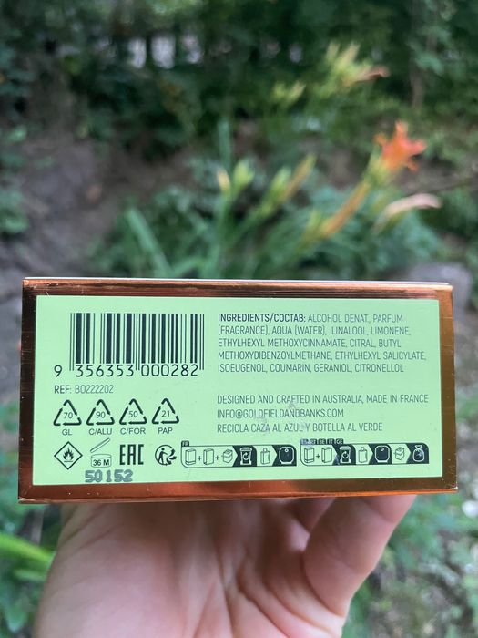 Bohemian Lime Goldfield & Banks EDP