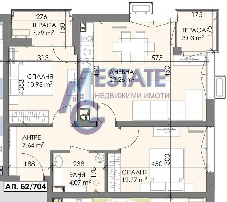 Продава тристаен апартамент пред акт 14 в ж.к Меден Рудник - зона В
