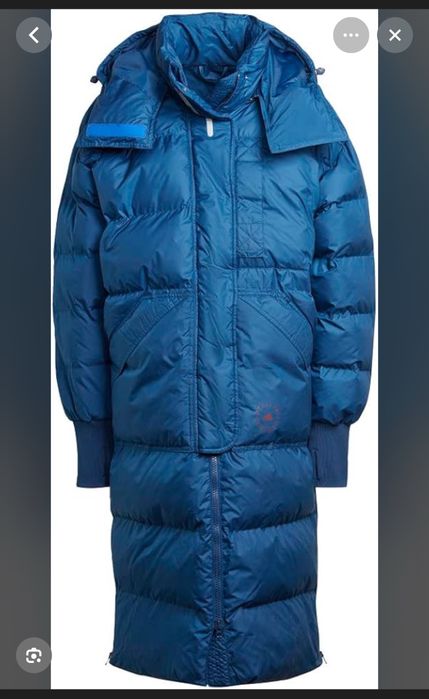 Пуховик adidas by stella mccartney
