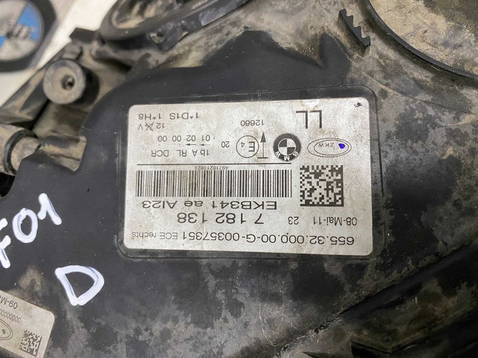 Far bi xenon stanga dreapta original BMW F01,F02,F03,F04 de Europa