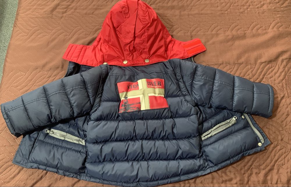 Детско зимно яке River Stone, размер 104 см.