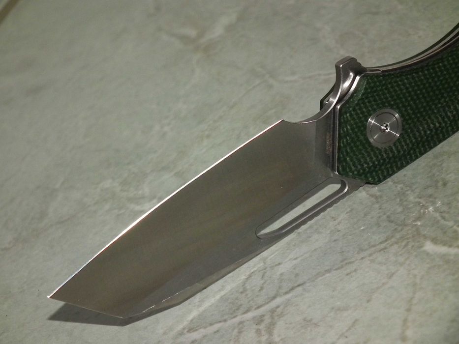 Miguron Keryx briceag tactic, nou, cutie, otel 14C28N, míner micarta, rulmenti ceramici
