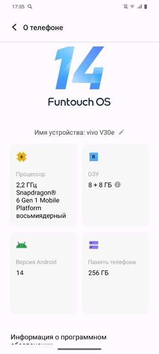 vivo V30e holati hali yengi