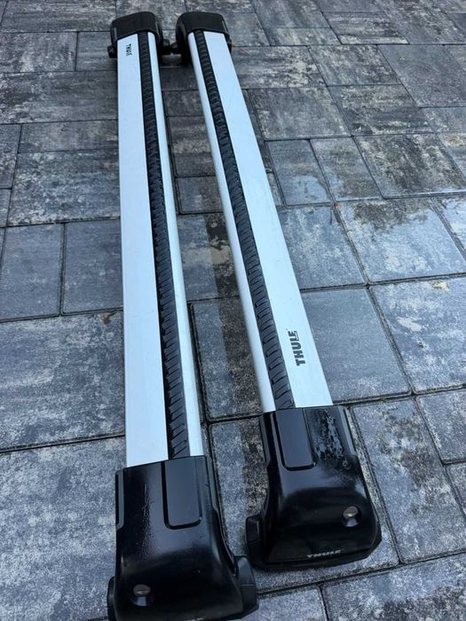 Bare transversale Thule Evo Fixpoint Wingbar Edge pentru BMW 5-Series 4 usi Sedan, model 2010 - 2017 ,Sistem cu prindere in puncte fixe